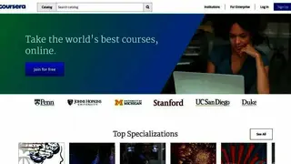 Coursera screenshot