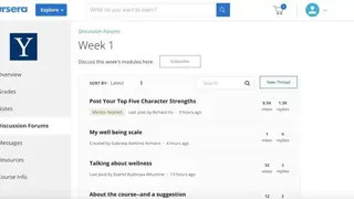 Coursera screenshot