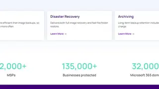 Cove Data Protection screenshot