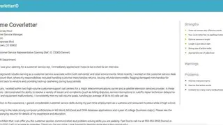 CoverletterIO screenshot