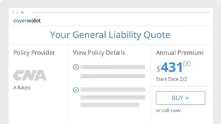 CoverWallet screenshot