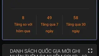 COVID-19 screenshot