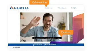 Covideo screenshot