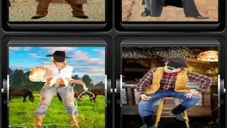 Cowboy Photo Montage screenshot