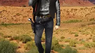 Cowboy Photo Montage screenshot