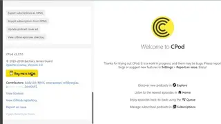 CPod screenshot