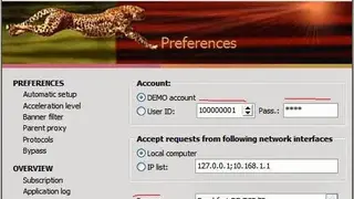 CProxy screenshot