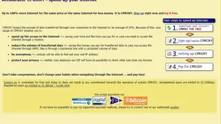 CProxy screenshot
