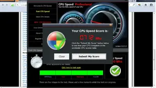 CPU Speed Professional screenshot