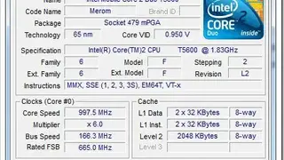 CPU-Z screenshot
