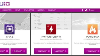Cpuid screenshot
