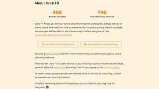 Crab Fit screenshot