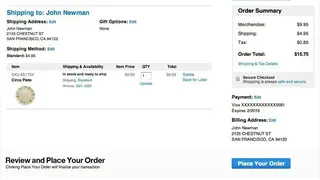 Crate & Barrel screenshot