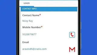 Cratio CRM screenshot