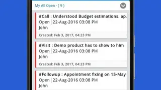 Cratio CRM screenshot