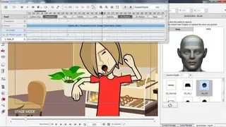 CrazyTalk Animator screenshot
