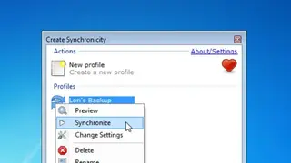 Create Synchronicity screenshot