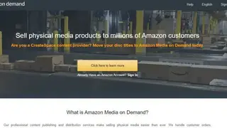 CreateSpace screenshot