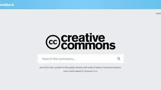 Creative Commons Search screenshot