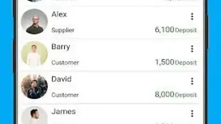 Credit Debit-Ledger Account Book screenshot