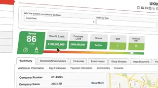 Creditsafe screenshot