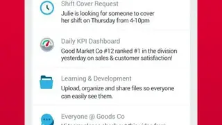 Crew Messaging and Scheduling screenshot