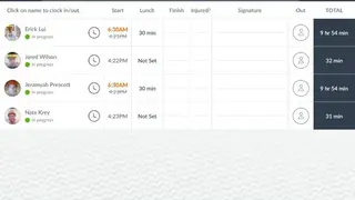 CrewTracks screenshot