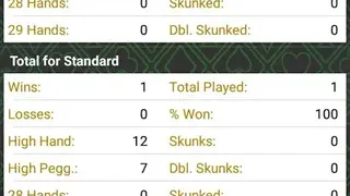 Cribbage Pro Online! screenshot