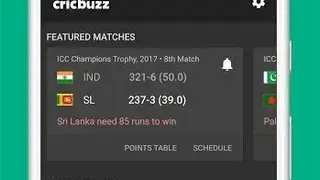 Cricbuzz screenshot