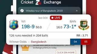 Cricket Exchange screenshot