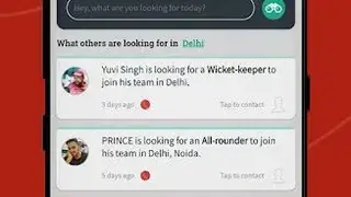 Cricket Scoring App screenshot