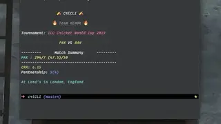 CriCLI screenshot