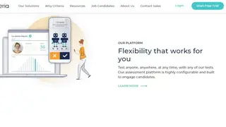 Criteria screenshot