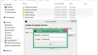 CrococryptFile screenshot