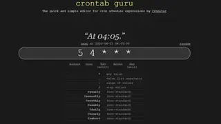 Crontab Generator screenshot