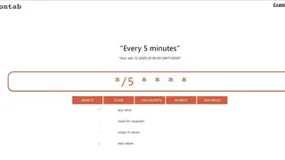 Crontab Tech screenshot