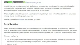 Croodle screenshot