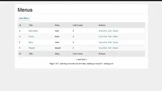 Croogo screenshot