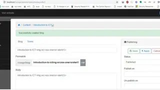 Croogo screenshot