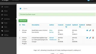 Croogo screenshot