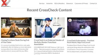 CrossCheck, Inc screenshot