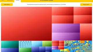Crossdirstat screenshot
