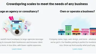 crowdSPRING screenshot