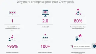 Crownpeak Web Experience Management screenshot