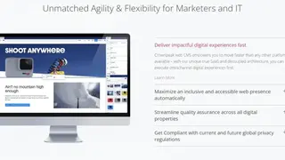 Crownpeak Web Experience Management screenshot