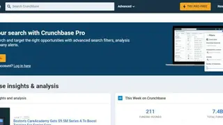 Crunchbase screenshot