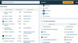 Crunchbase screenshot