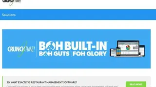 CrunchTime Back Office Solution screenshot