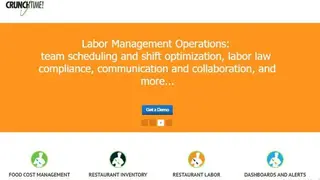 CrunchTime Back Office Solution screenshot