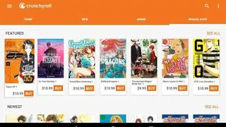Crunchyroll screenshot